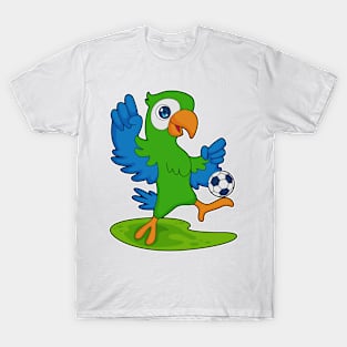 Parrot Soccer player Soccer T-Shirt